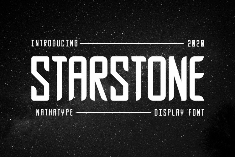 Starstone Display Font