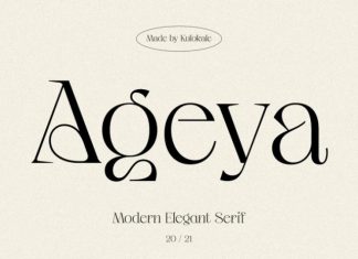 Ageya Serif Font