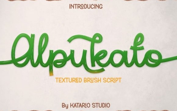 Alpukato Script Font