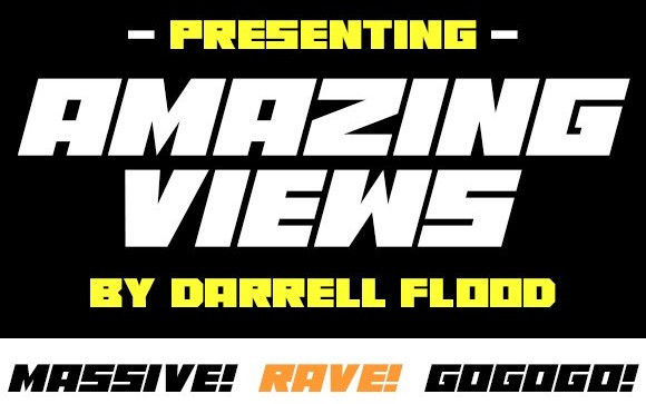 Amazing Views Display Font