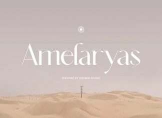 Amelaryas Sans Serif Font