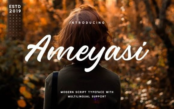 Ameyasi Script Font