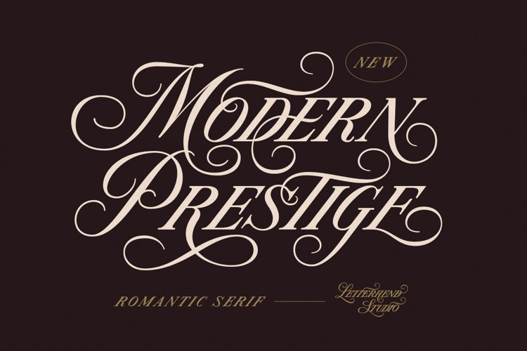 Modern Prestige Serif Font