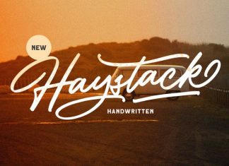 Haystack Handwritten Font