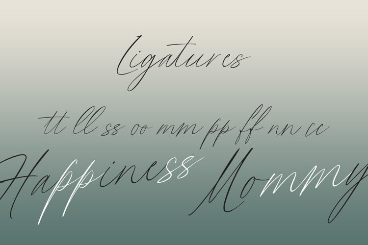 Flumbery White Script Font