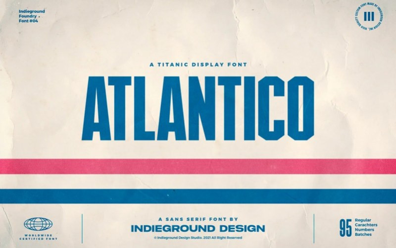 Atlantico Display Font