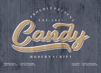 Candy Script Font