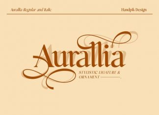 Aurallia Serif Font