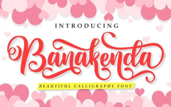 Banakenda Script Font