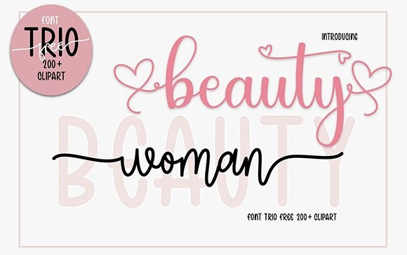 Beauty Calligraphy Font