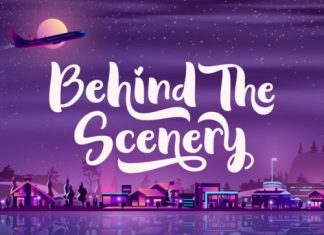 Behind The Scenery Script Font