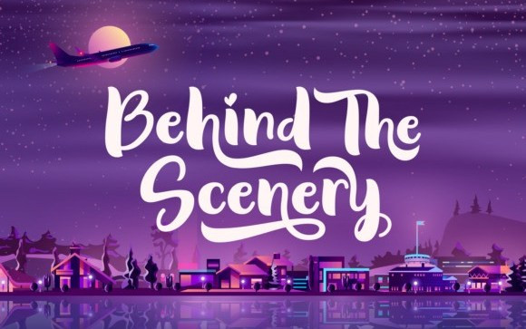 Behind The Scenery Script Font