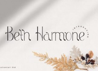 Beth Harmone Serif Font