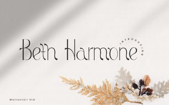 Beth Harmone Serif Font