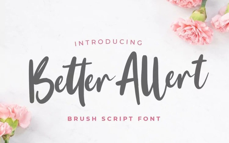 Better Alert Script Font