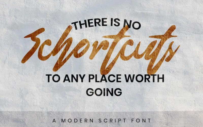 Blondering Script Font