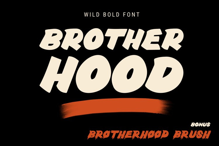 Brotherhood Brush Typeface