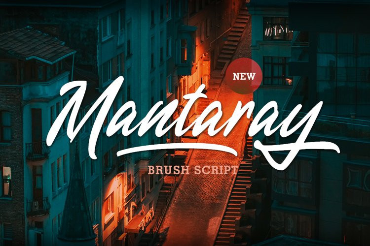 Mantaray Script Font