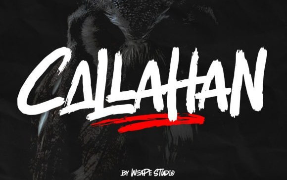 Callahan Brush Font