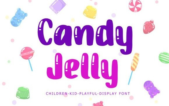 Candy Jelly Display Font