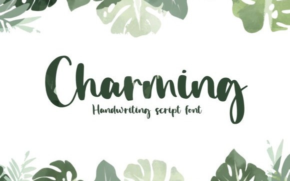 Charming Script Font