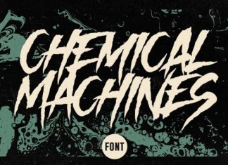 Chemical Machines Display Font