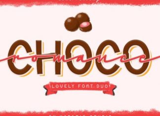Choco Romance Font Duo
