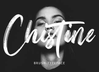 Christine Brush Font