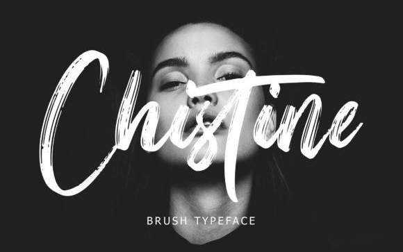 Christine Brush Font