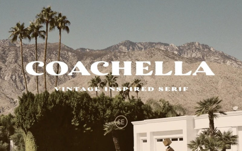 Coachella Serif Font