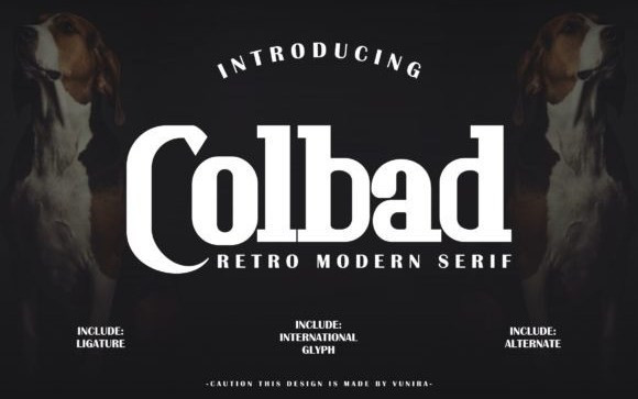 Colbad Slab Serif Font