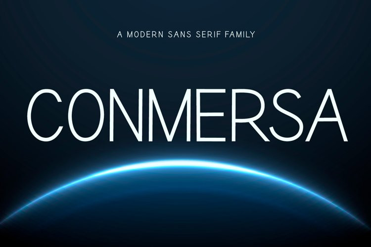 Conmersa Sans Serif Font