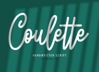 Coulette Script Font