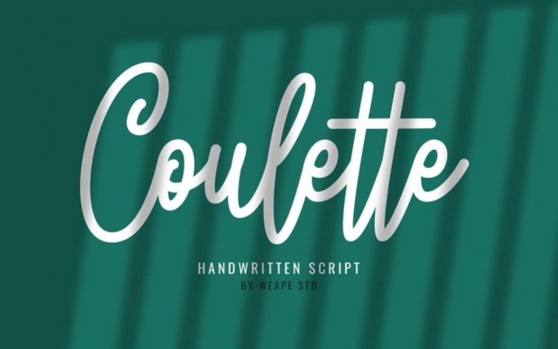 Coulette Script Font