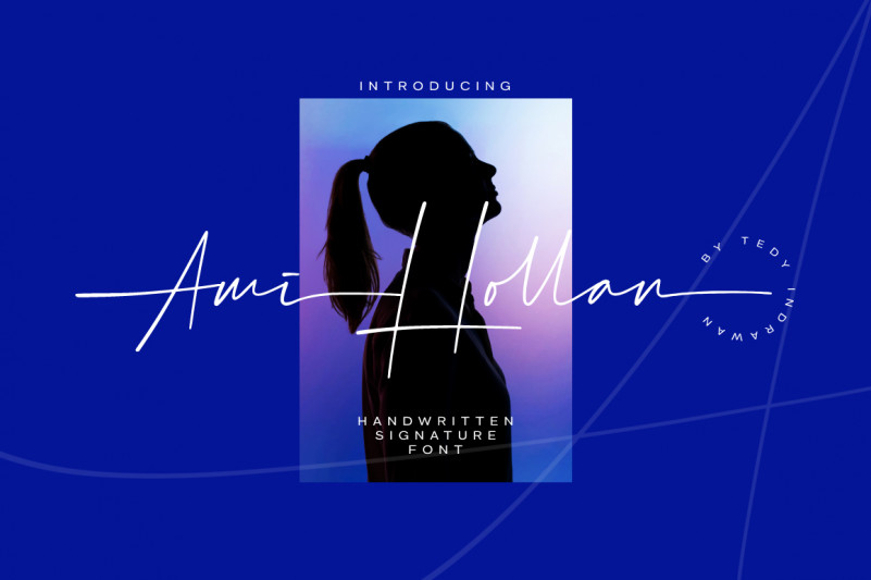 Ami Hollan Handwritten Font