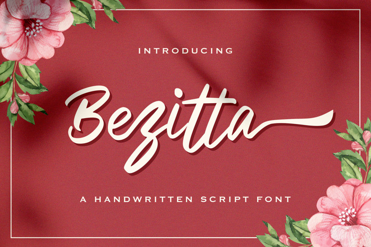 Bezitta Calligraphy Font