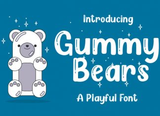 Gummy Bears Display Font