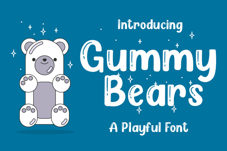 Gummy Bears Display Font