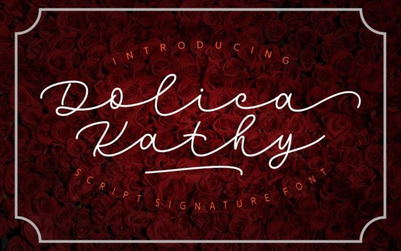 Dolica Kathy Handwritten Font