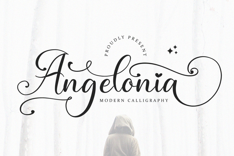 Angelonia Calligraphy Font