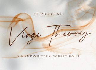Virgi Theory Handwritten Font
