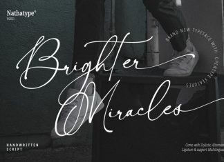 Brighter Miracles Script Font