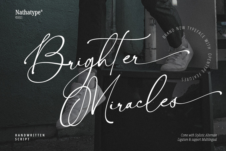 Brighter Miracles Script Font