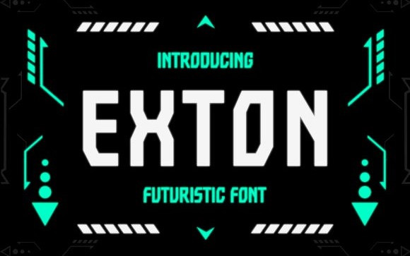 Exton Display Font