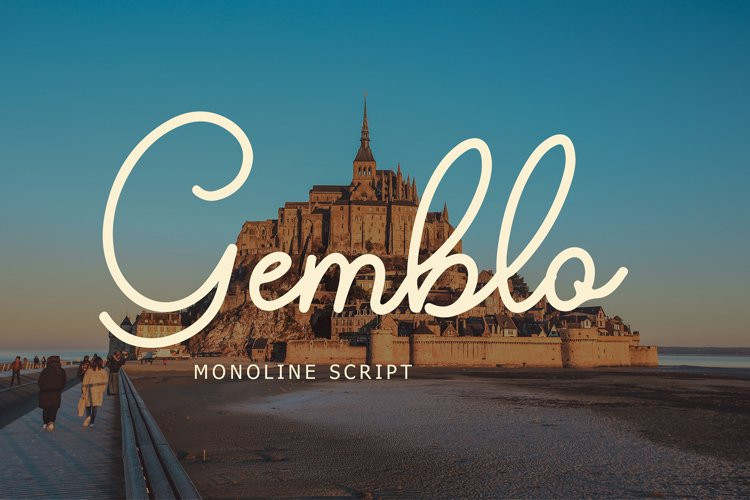 Gemblo Handwritten Font