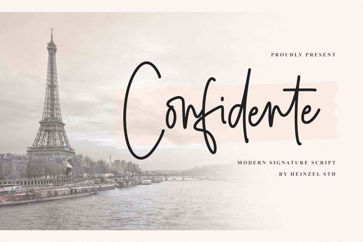 Confidente Handwritten Font