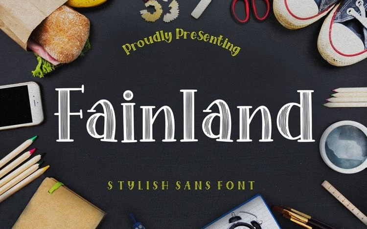 Fainland Display Font