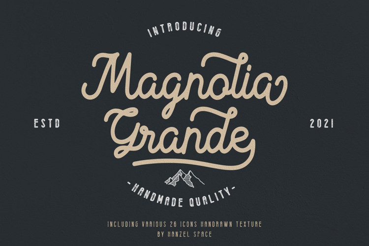 Magnolia Grande Script Font