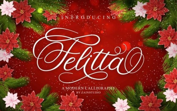 Felitta Calligraphy Font