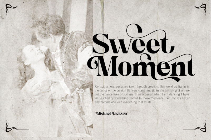 Classical Romance Serif Font